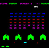 Lynx Invaders for Camputers Lynx - On to screen 2 now...