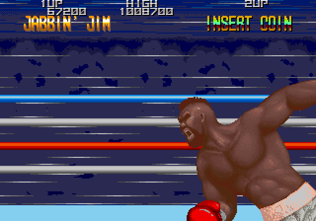 Final Round, The Arcade Screenshot: My opponent is going down!