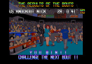 Final Round, The for Arcade - Results of the bouts...