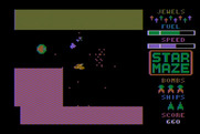 Star Maze for Atari 8-bit - I'm hit!