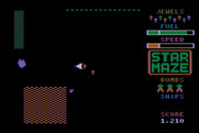Star Maze for Atari 8-bit - I collectd a jewel, no to bring it back