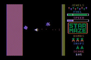 Star Maze for Atari 8-bit - Don't get caught!