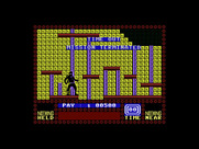 Saboteur for Commodore 16 & Plus/4 - Out of time...game over!