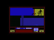 Saboteur for Commodore 16 & Plus/4 - Watch out for the attack dogs!