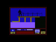 Saboteur for Commodore 16 & Plus/4 - Game start.