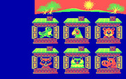 Animal Hotel for IBM PC/Compatibles - There are more animals on the difficult skill level.