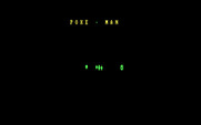 Poke-Man for IBM PC/Compatibles - Title screen.