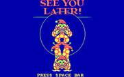 Clowning Around for IBM PC/Compatibles - See you later! Time to return to DOS...