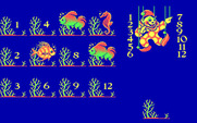 Clowning Around for IBM PC/Compatibles - Let's see some underwater creatures!