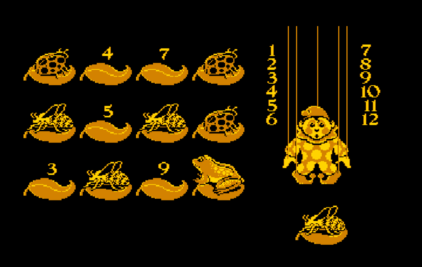 Clowning Around IBM PC/Compatibles Screenshot: Oops, I didn't find what I was looking for...