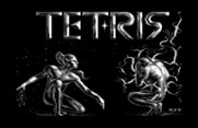 Tetris for Commodore 64 - Title screen.
