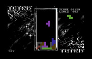 Tetris for Commodore 64 - Pieces fall into place...