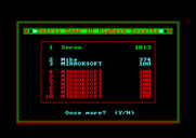 Tetris for Amstrad CPC - A new high score!