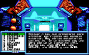 La Aventura Espacial for IBM PC/Compatibles - Choose actions from the menu on the left.