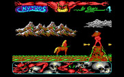 Mithos for IBM PC/Compatibles - Shoot this thing before it catches you!