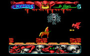Mithos for IBM PC/Compatibles - Shoot the incoming creatures!