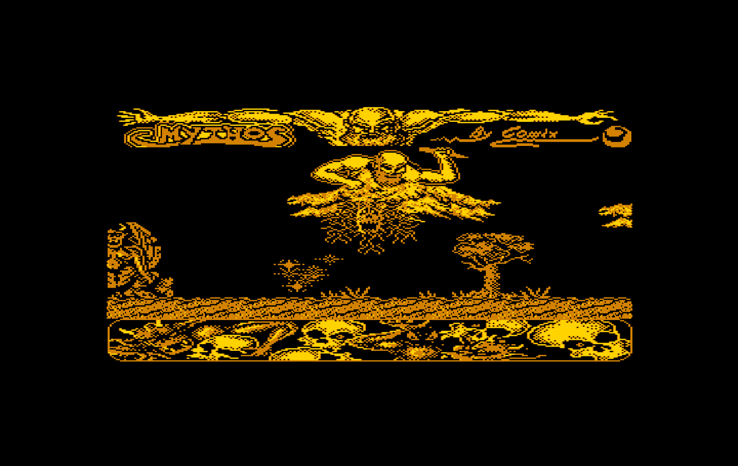 Mithos IBM PC/Compatibles Screenshot: I was hit by a lightning bolt!