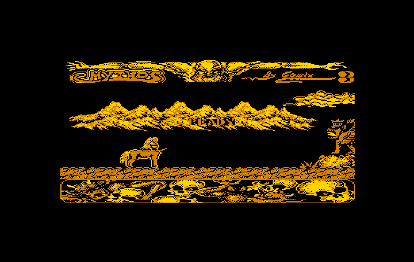 Mithos IBM PC/Compatibles Screenshot: Game start...ready?