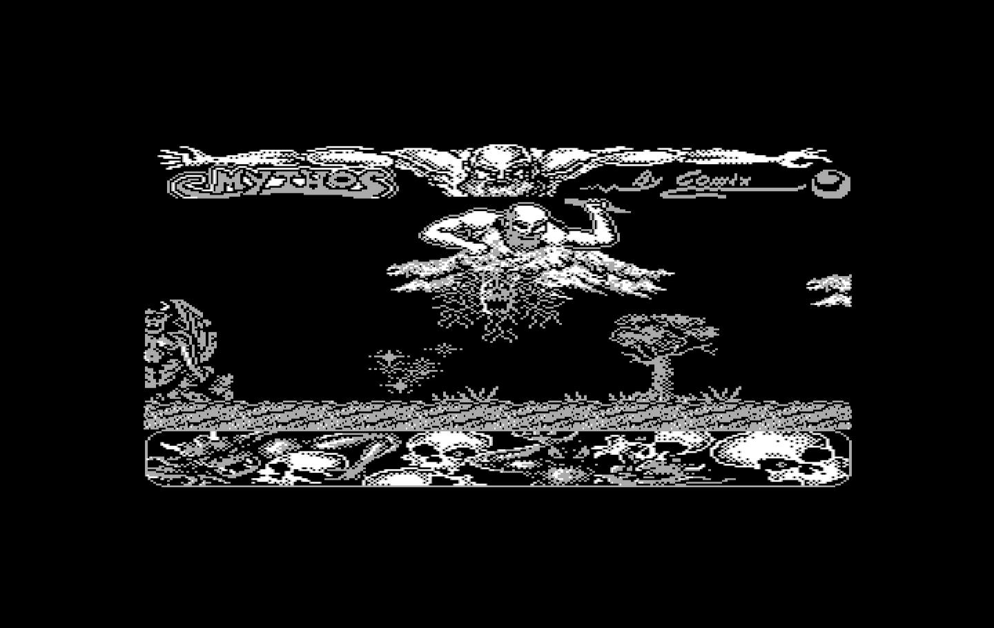 Mithos IBM PC/Compatibles Screenshot: I was hit by a lightning bolt!
