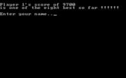PC Man for IBM PC/Compatibles - Game over, but a new high score!