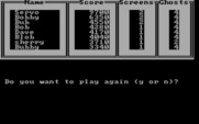 PC Man for IBM PC/Compatibles - Play again?