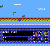 Romancia: Dragon Slayer Jr. for NES / Famicom - Game over.