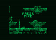 Livingstone II for Amstrad PCW - Game demo.