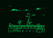 Livingstone II for Amstrad PCW - Game start.