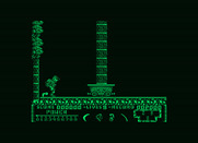Livingstone II for Amstrad PCW - Phase 2; watch out for mine carts!
