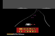 Enduro for Atari 2600 - It's night now...
