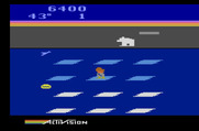 Frostbite for Atari 2600 - It's getting darker out now, so the temperature gets colder quicker.