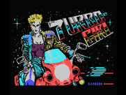 Turbo Girl for MSX - Loading screen.