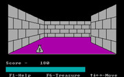 Adventures in Math for IBM PC/Compatibles - A treasure; solve a problem to earn points.