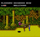 Adventures of Bayou Billy, The for NES / Famicom - Attacking some more bad guys!