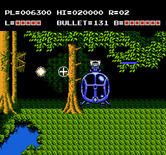Adventures of Bayou Billy, The for NES / Famicom - An enemy helicopter!
