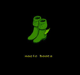 Solstice: The Quest for the Staff of Demnos for NES / Famicom - Magic boots acquired!