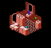 Solstice: The Quest for the Staff of Demnos for NES / Famicom - More spikes, be careful!