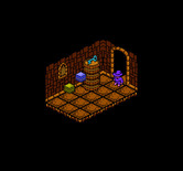 Solstice: The Quest for the Staff of Demnos for NES / Famicom - I found a key!