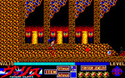 Mugen Senshi Valis: The Fantasm Soldier for Sharp X1 - Oof, I've been hit!
