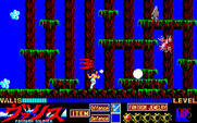 Mugen Senshi Valis: The Fantasm Soldier for Sharp X1 - Enemies can attack from all directions.