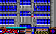 Mugen Senshi Valis: The Fantasm Soldier for Sharp X1 - Collect the blue gems to increase your level.