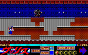Mugen Senshi Valis: The Fantasm Soldier for Sharp X1 - Remember, look before you leap!
