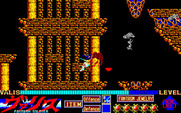 Mugen Senshi Valis: The Fantasm Soldier for Sharp X1 - Your character is knocked backwards when you take damage...