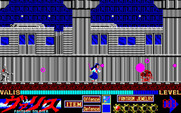 Mugen Senshi Valis: The Fantasm Soldier for Sharp X1 - The battle continues underground.