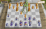 Sargon V: World Class Chess for IBM PC/Compatibles - The computer makes a move...