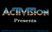Sargon V: World Class Chess for IBM PC/Compatibles - Activision logo screen.
