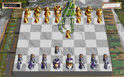 Sargon V: World Class Chess for IBM PC/Compatibles - The computer makes a move...