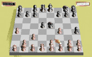 Sargon V: World Class Chess for IBM PC/Compatibles - This is the plain board with plastic pieces.