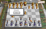Sargon V: World Class Chess for IBM PC/Compatibles - Check! This game will be over fast it seems...