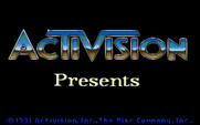 Sargon V: World Class Chess for IBM PC/Compatibles - Activision logo screen.